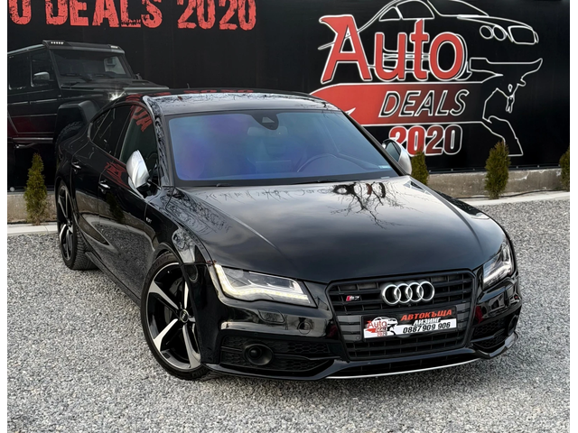 Audi S7 521HP* 360* KEYLESS* DISTRONIC* СОБСТВЕН ЛИЗИНГ - автомобили, коли, обяви за нови и употребявани 0