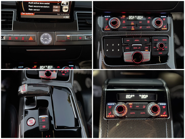 Audi S8 PLUS= 4.0= V8T= MATRIX= CARBON CERAMIC= HUD= - автомобили, коли, обяви за нови и употребявани 15