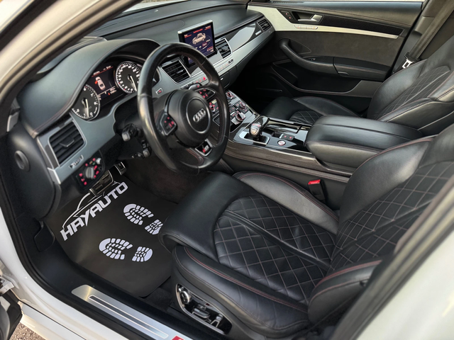 Audi S8 PLUS= 4.0= V8T= MATRIX= CARBON CERAMIC= HUD= - автомобили, коли, обяви за нови и употребявани 7