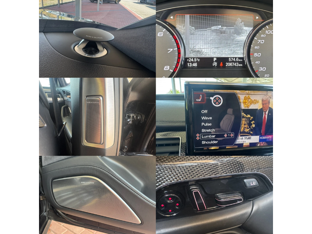 Audi S8 CERAMIC#B&O#3xTV#EXCLUSIVE#700K.C#FULL MAX - автомобили, коли, обяви за нови и употребявани 15