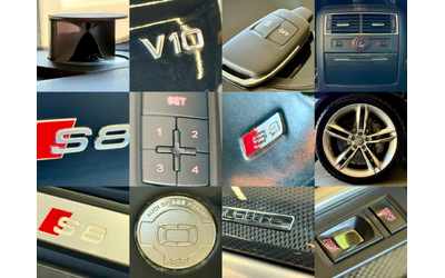 Audi S8 V10* Ceramic* Carbon* Bang&Olufsen* Лизинг* - автомобили, коли, обяви за нови и употребявани 16