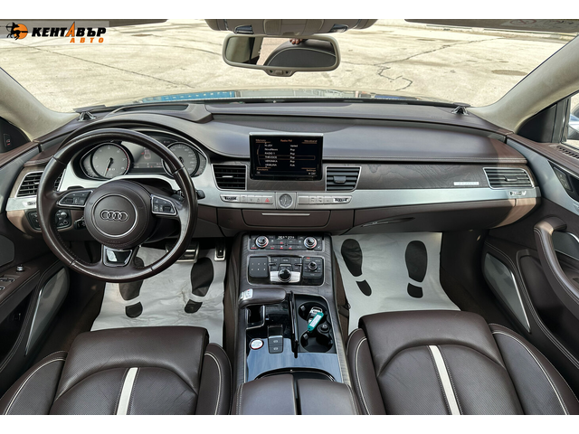 Audi S8 4.0i 519к.с. /Matrix/Реални км/Сервизна история/ГАРАНЦИЯ ОТ КЕНТАВЪР - автомобили, коли, обяви за нови и употребявани 11
