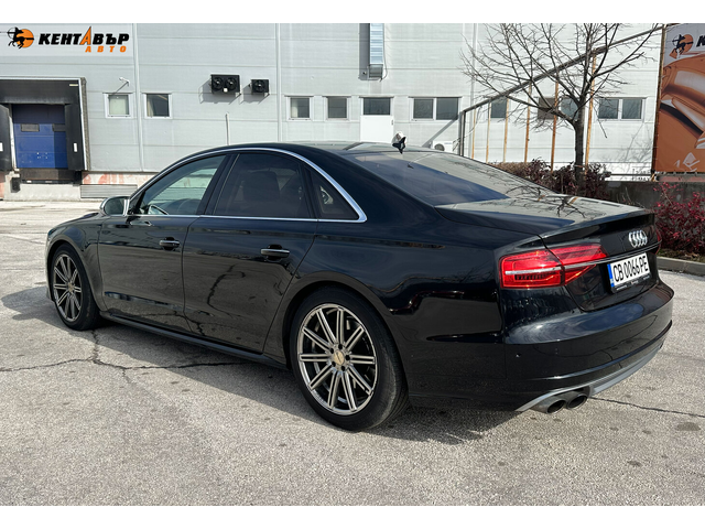 Audi S8 4.0i 519к.с. /Matrix/Реални км/Сервизна история/ГАРАНЦИЯ ОТ КЕНТАВЪР - автомобили, коли, обяви за нови и употребявани 2