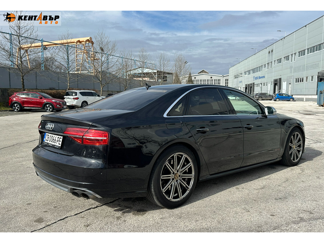 Audi S8 4.0i 519к.с. /Matrix/Реални км/Сервизна история/ГАРАНЦИЯ ОТ КЕНТАВЪР - автомобили, коли, обяви за нови и употребявани 3