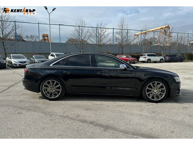 Audi S8 4.0i 519к.с. /Matrix/Реални км/Сервизна история/ГАРАНЦИЯ ОТ КЕНТАВЪР - автомобили, коли, обяви за нови и употребявани 4