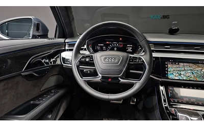 Audi S8 QUATRO LWB* ОБДУХ* МАСАЖИ* 360* HEADUP* МОНИТОРИ* - автомобили, коли, обяви за нови и употребявани 10