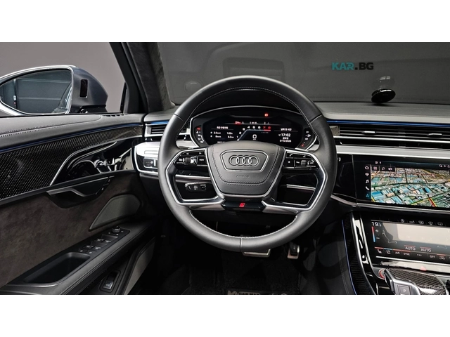 Audi S8 QUATRO LWB* ОБДУХ* МАСАЖИ* 360* HEADUP* МОНИТОРИ* - автомобили, коли, обяви за нови и употребявани 10