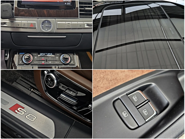 Audi S8 PLUS/ABT700PS/MATRIX/360CAM/DISTR/МАСАЖ/ОБДУХ/ВАКУ - автомобили, коли, обяви за нови и употребявани 12