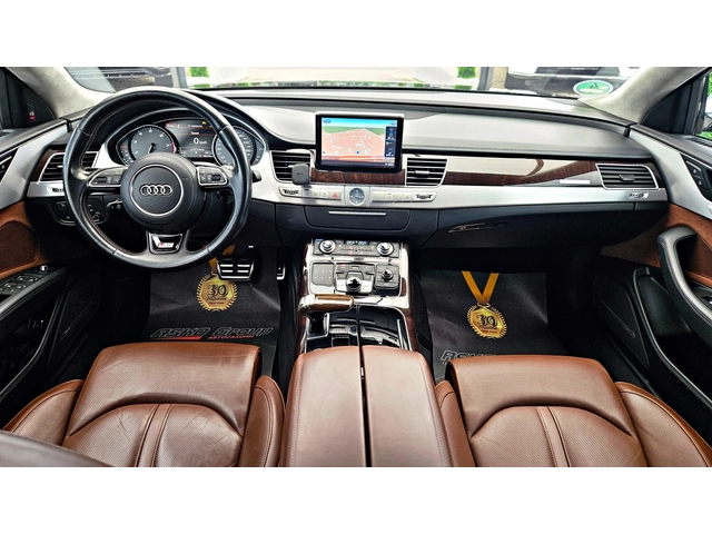 Audi S8 PLUS/ABT700PS/MATRIX/360CAM/DISTR/МАСАЖ/ОБДУХ/ВАКУ - автомобили, коли, обяви за нови и употребявани 7