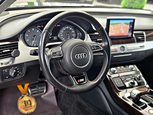 Audi S8 PLUS/ABT700PS/MATRIX/360CAM/DISTR/МАСАЖ/ОБДУХ/ВАКУ - автомобили, коли, обяви за нови и употребявани 9
