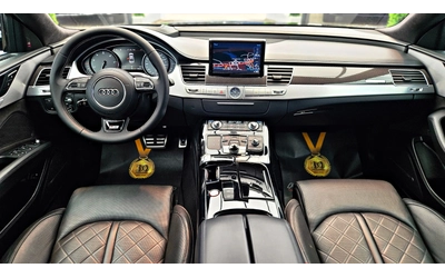 Audi S8 ! PLUS/CERAMIC/DISTR/360CAM/МАСАЖ/ОБДУХ/ВАКУУМ/LIZ - автомобили, коли, обяви за нови и употребявани 7