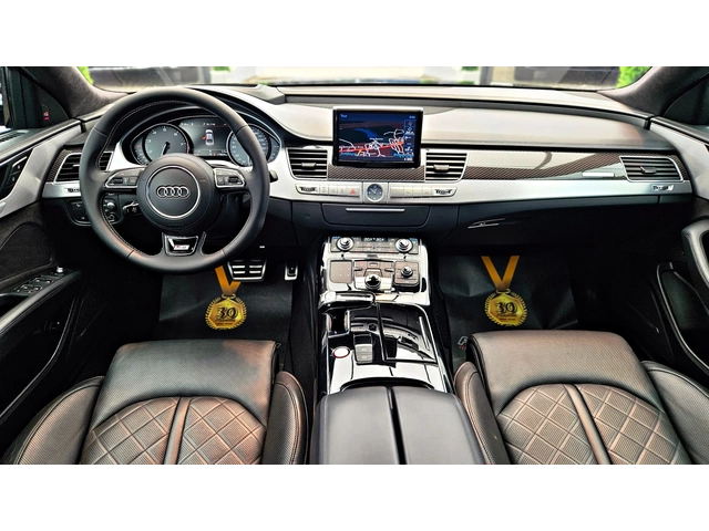 Audi S8 ! PLUS/CERAMIC/DISTR/360CAM/МАСАЖ/ОБДУХ/ВАКУУМ/LIZ - автомобили, коли, обяви за нови и употребявани 7