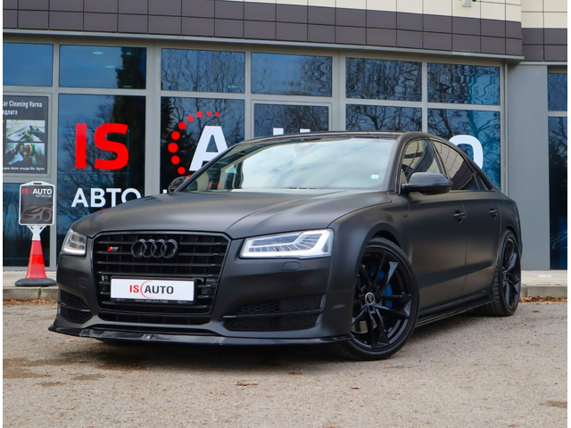 Audi S8 Matrix/4.0TFSI/Carbon/Bose/Камера/Side Assist/ - автомобили, коли, обяви за нови и употребявани 0