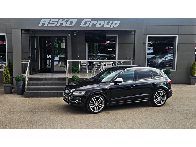 Audi SQ5 S-LINE/313PS/GERMANY/PANO/DISTR/CAMERA/MEMORY/LIZI - автомобили, коли, обяви за нови и употребявани 16