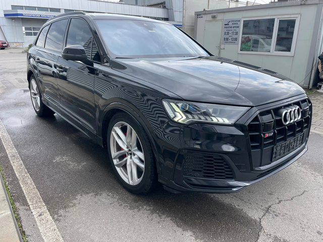 Audi SQ7 4.0V8TDI+ S-line+ Matrix+ Bose+ Key Less Go+ Full - автомобили, коли, обяви за нови и употребявани 4