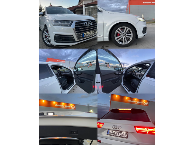 Audi SQ7 4.0TDI 3xTV 7 местен GERMANY - автомобили, коли, обяви за нови и употребявани 16