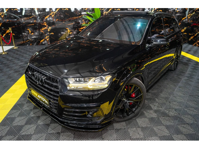 Audi SQ7 QUATTRO MATRIX BLACK EDITION ПАНО ЛИЗИНГ 100% - автомобили, коли, обяви за нови и употребявани 1