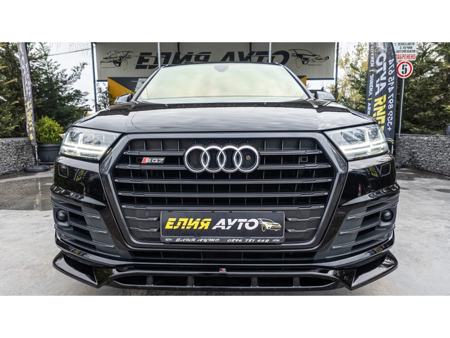 Audi SQ7 4.0TDI V8 QUATTRO 7-МЕСТЕН BLACK LINE ЛИЗИНГ 100% - автомобили, коли, обяви за нови и употребявани 0
