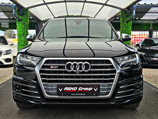 Audi SQ7 S-LINE/7МЕСТА/MATRIX/PANO/360CAM/BOSE/DISTR/LIZING - автомобили, коли, обяви за нови и употребявани 1