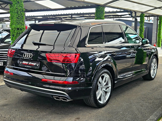 Audi SQ7 S-LINE/7МЕСТА/MATRIX/PANO/360CAM/BOSE/DISTR/LIZING - автомобили, коли, обяви за нови и употребявани 4