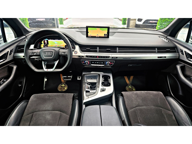 Audi SQ7 S-LINE/7МЕСТА/MATRIX/PANO/360CAM/BOSE/DISTR/LIZING - автомобили, коли, обяви за нови и употребявани 8
