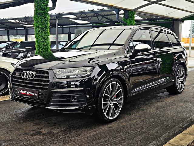 Audi SQ7 CERAMIC/TVx3/7M/DISTR/360CAM/NIGHT/DIGI/PANO/LIZI - автомобили, коли, обяви за нови и употребявани 0