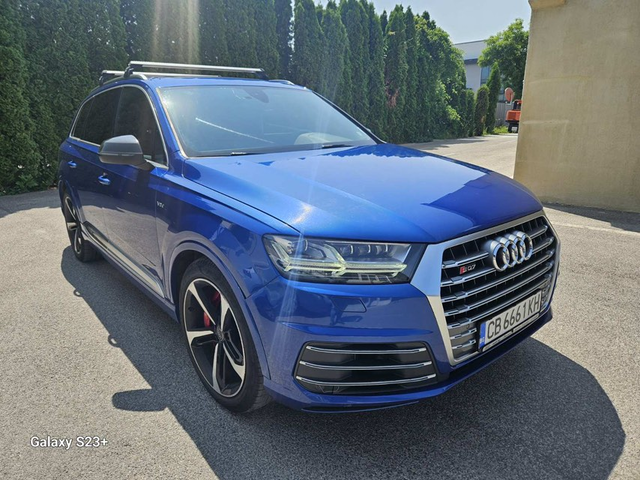 Audi SQ7 4.0 TDI V8 (435 кс) quattro Tiptronic - автомобили, коли, обяви за нови и употребявани 3