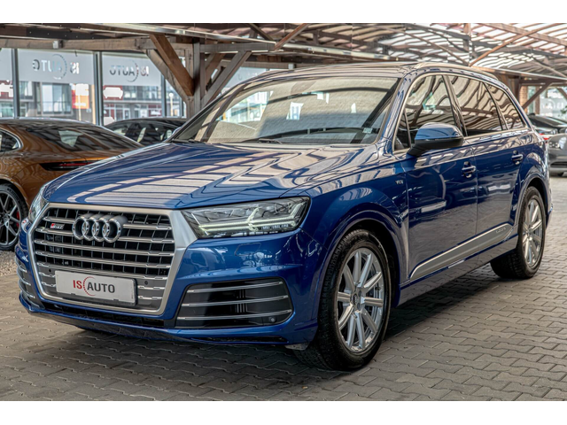 Audi SQ7 4.0TDI/HuD/Virtual/Bose/Carbon/Ambient/DLR - автомобили, коли, обяви за нови и употребявани 3