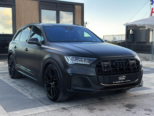 Audi SQ7 * 4.0TDI* Laser* Масаж* Distrinic* ActiveSound* FU - автомобили, коли, обяви за нови и употребявани 1