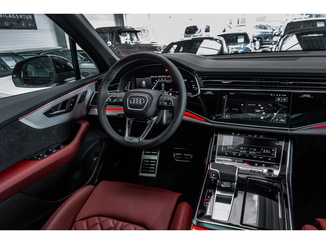 Audi SQ7 4.0TFSI NEWMod25* HUD* Laser* Pan - автомобили, коли, обяви за нови и употребявани 3