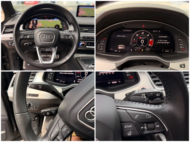 Audi SQ7 4.0TDI= V8T= QUATTRO= MATRIX= МАСАЖ= 36* КАМЕРА= - автомобили, коли, обяви за нови и употребявани 14