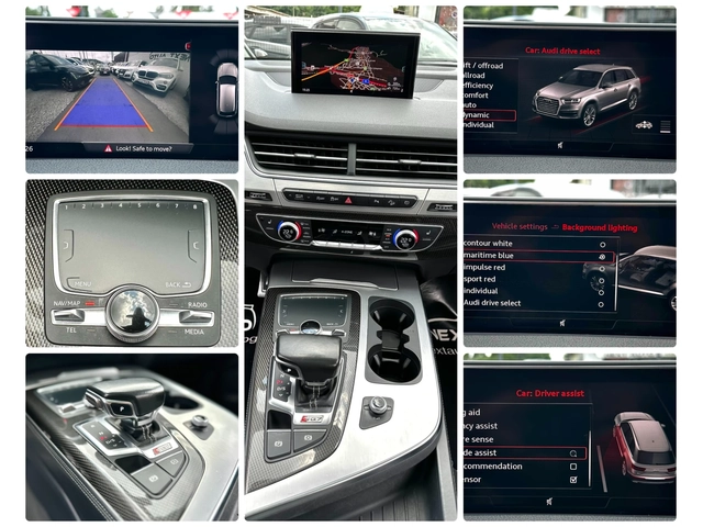 Audi SQ7 4.0TDI V8 435HP MATRIX PANO BOSE EU6C - автомобили, коли, обяви за нови и употребявани 13