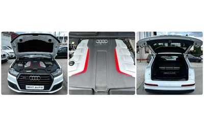 Audi SQ7 4.0TDI V8 435HP MATRIX PANO BOSE EU6C - автомобили, коли, обяви за нови и употребявани 15