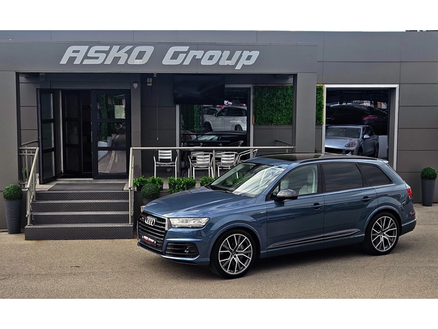 Audi SQ7 ! CERAMIC/EXCLUSIVE/DISTR/CAMERA/BOSE/PANO/ВАКУМ/L - автомобили, коли, обяви за нови и употребявани 16