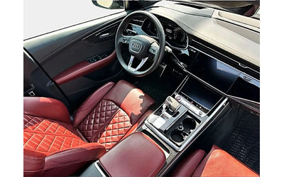 Audi SQ8 ОЧАКВАН ВНОС Audi SQ8 RED EXCLUSIVE  LIMITED - автомобили, коли, обяви за нови и употребявани 7