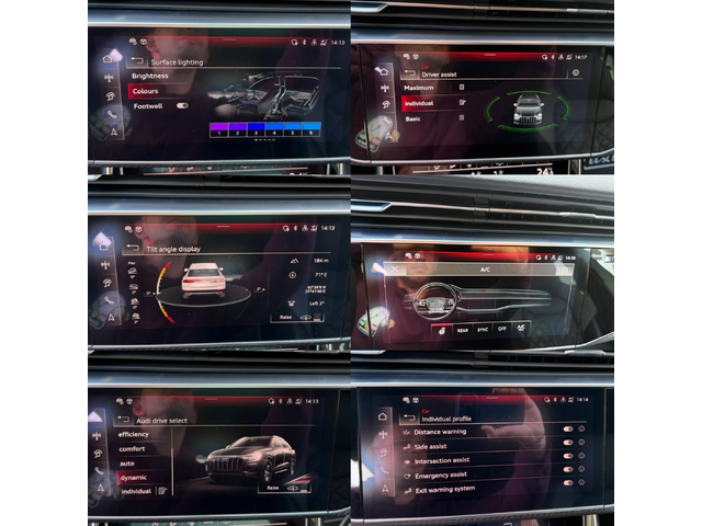 Audi SQ8 MATRIX#3D-B&O#PANORAMA#ОБДУХ#SOFTCLOSE#FULL - автомобили, коли, обяви за нови и употребявани 14