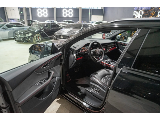 Audi SQ8 4.0TFSI BLACK LINE ПАНО ЧЕРВЕН КОНЕЦ ЛИЗИНГ 100% - автомобили, коли, обяви за нови и употребявани 10