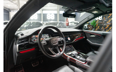 Audi SQ8 4.0TFSI BLACK LINE ПАНО ЧЕРВЕН КОНЕЦ ЛИЗИНГ 100% - автомобили, коли, обяви за нови и употребявани 11