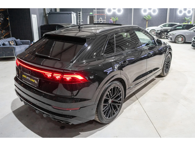 Audi SQ8 4.0TFSI BLACK LINE ПАНО ЧЕРВЕН КОНЕЦ ЛИЗИНГ 100% - автомобили, коли, обяви за нови и употребявани 9