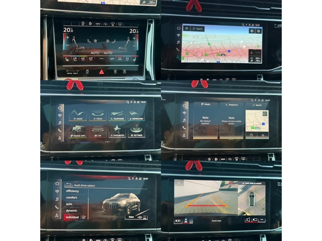 Audi SQ8 4.0 V8T* BANG 3D* 360* PANO* MATRIX* DISTRONIC* - автомобили, коли, обяви за нови и употребявани 15