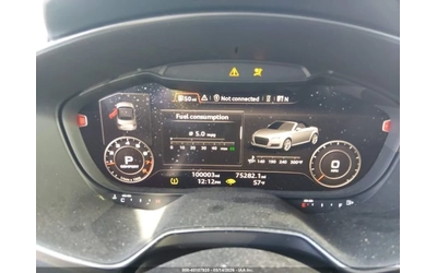 Audi Tt TURBO* AWD* КАБРИО* ЛИЗИНГ - автомобили, коли, обяви за нови и употребявани 6