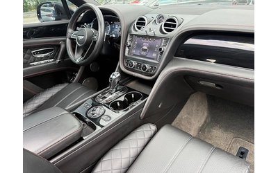 Bentley Bentayga DISTRONIK-HEAD UP-PANORAMA-V12-VAKUM-MONITORI-FULL - автомобили, коли, обяви за нови и употребявани 14