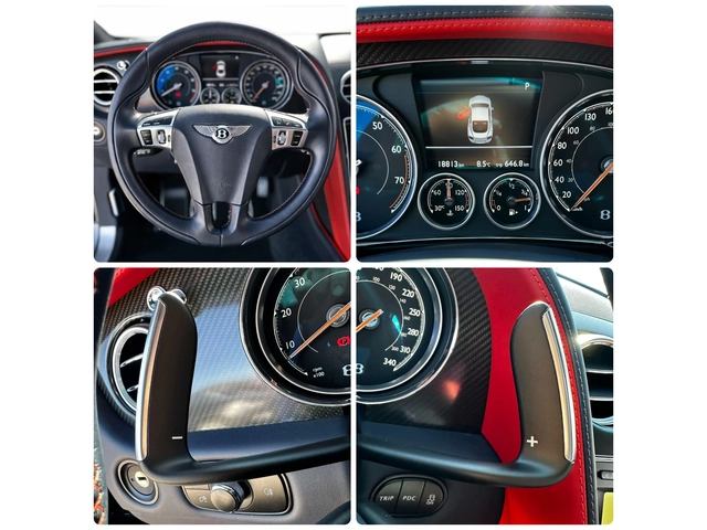 Bentley Continental gt SPEED 6.0i 635HP W12 LIMITED EDITION 18 000KM - автомобили, коли, обяви за нови и употребявани 12