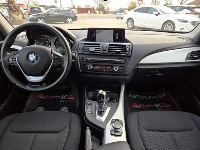 BMW 118 2.0D-143кс= АВТОМАТ= 133.000км= НАВИ= КАМЕРА - автомобили, коли, обяви за нови и употребявани 11