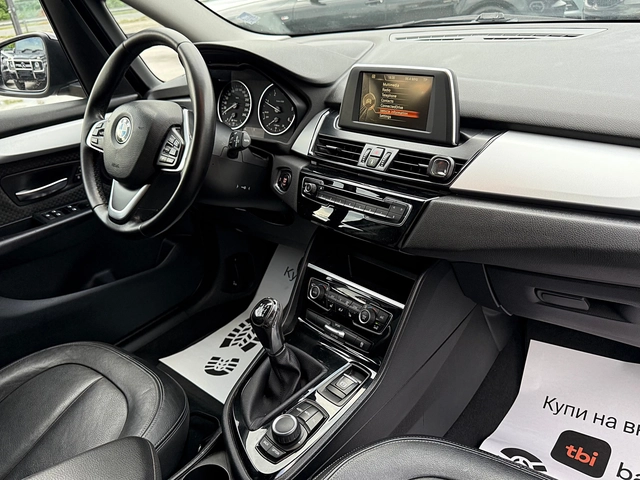BMW 2 Gran Tourer 2.0d-150к.с-Led-7места-Кожа-Подгряване-Германия ! - автомобили, коли, обяви за нови и употребявани 11