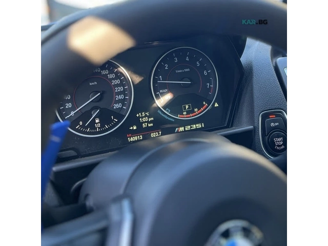BMW 235 М235i* ПОДГРЕВ* HARMAN* KARDON* КАМЕРА* SUNROOF* - автомобили, коли, обяви за нови и употребявани 11
