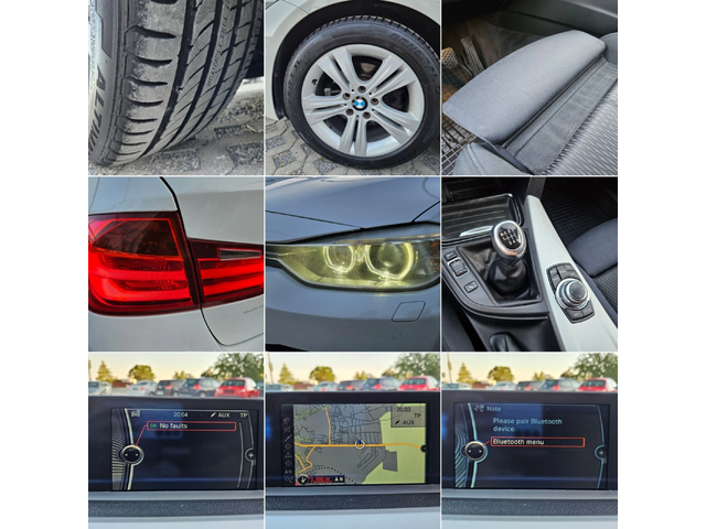 BMW 320 2.0D-163кс= 6СКОРОСТИ= LED= NAVI= ПОДГРЕВ= LUXURY - автомобили, коли, обяви за нови и употребявани 16