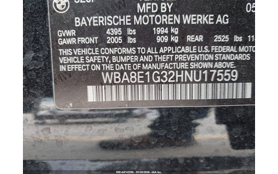 BMW 320I 2.0L I-4 DI, DOHC, VVT, TURBO, 180HP Rear Wheel Drive - автомобили, коли, обяви за нови и употребявани 8