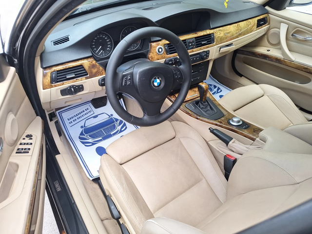 BMW 330 N52, 258к.с. кожа, навигация, автомат. Отличен. - автомобили, коли, обяви за нови и употребявани 8