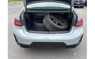 BMW 340 M340i xDrive / Nardo Grey / Red Interior / M Sport - автомобили, коли, обяви за нови и употребявани 11